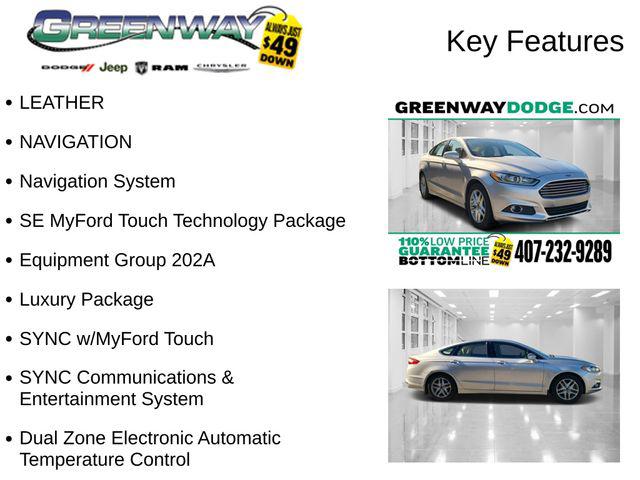 2014 Ford Fusion SE 2014 Ford Fusion SE