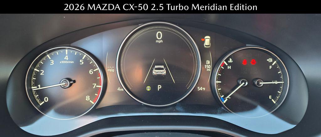 2026 Mazda CX-50 2.5 Turbo Meridian Edition