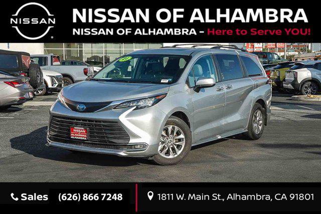 2021 Toyota Sienna XLE for sale in Alhambra, CA