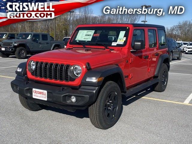 2026 Jeep Wrangler WRANGLER 4-DOOR SPORT 2026 Jeep Wrangler WRANGLER 4-DOOR SPORT