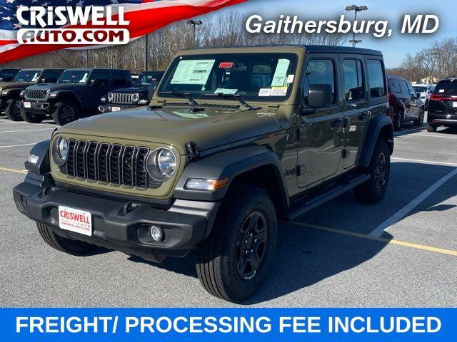 2026 Jeep Wrangler WRANGLER 4-DOOR SPORT 2026 Jeep Wrangler WRANGLER 4-DOOR SPORT