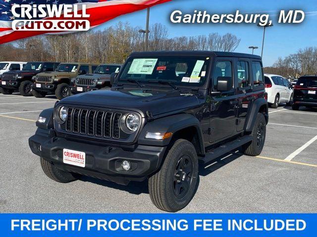 2026 Jeep Wrangler WRANGLER 4-DOOR SPORT 2026 Jeep Wrangler WRANGLER 4-DOOR SPORT