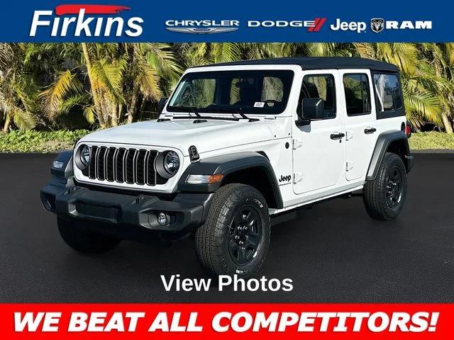 2026 Jeep Wrangler WRANGLER 4-DOOR SPORT 2026 Jeep Wrangler WRANGLER 4-DOOR SPORT