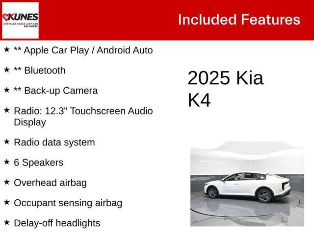 2025 Kia K4 LXS 2025 Kia K4 LXS