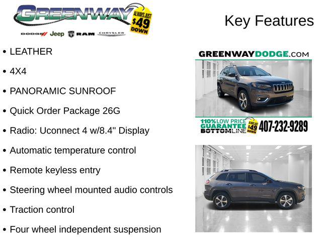 2022 Jeep Cherokee Limited 4x4