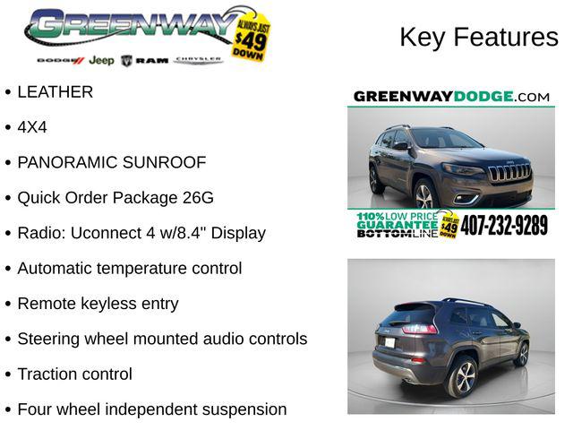 2022 Jeep Cherokee Limited 4x4