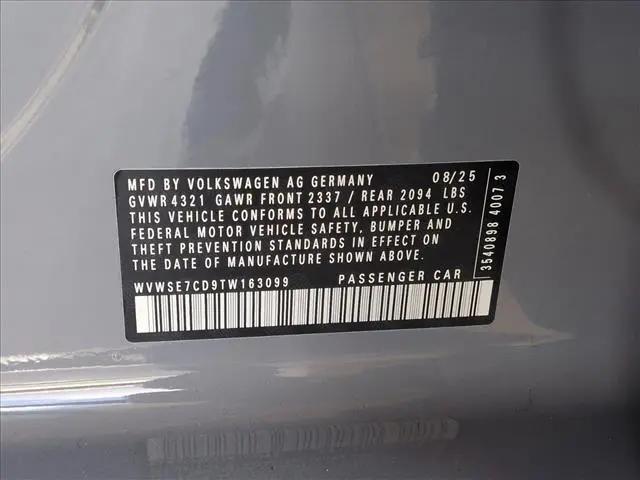 2026 Volkswagen Golf GTI SE