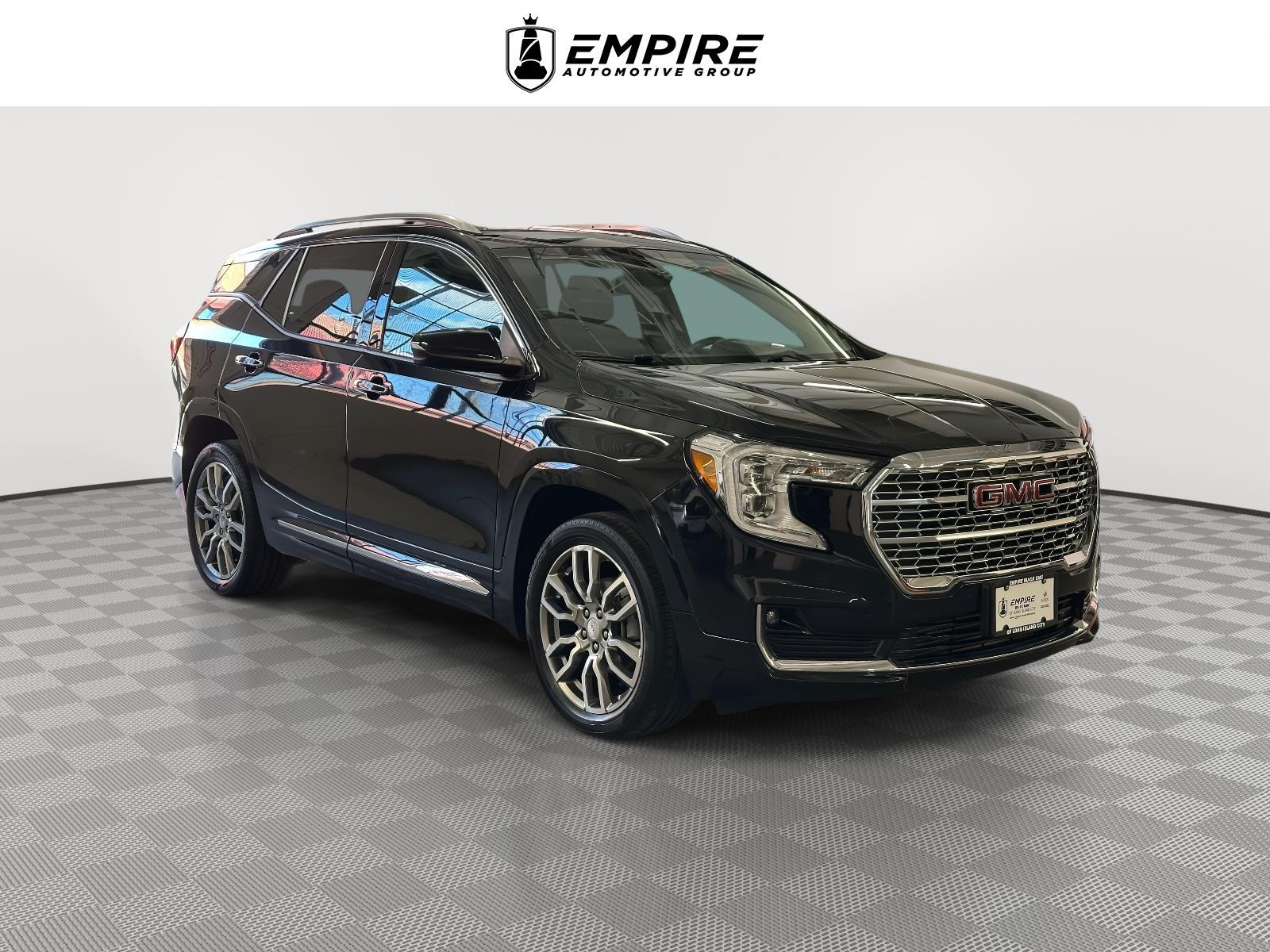 Black (Ebony Twilight Metallic) 2022 GMC Terrain Denali AWD SUV / Crossover All-Wheel Drive Automatic