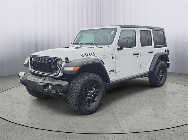 2024 Jeep Wrangler 4-Door Willys 4x4 2024 Jeep Wrangler 4-Door Willys 4x4
