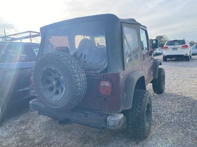 2001 Jeep Wrangler Sport 2001 Jeep Wrangler Sport