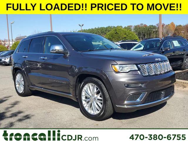 2018 Jeep Grand Cherokee Summit 4x4 2018 Jeep Grand Cherokee Summit 4x4