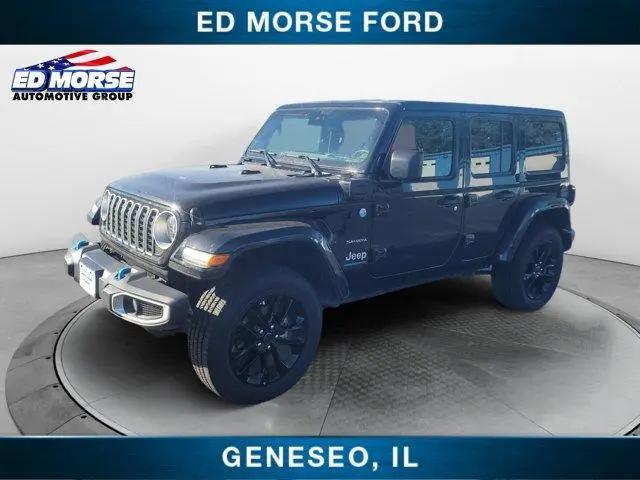 2024 Jeep Wrangler 4xe Sahara 4xe for sale in Geneseo, IL