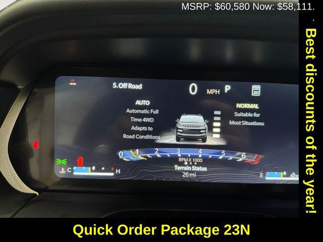 2025 Jeep Grand Cherokee GRAND CHEROKEE OVERLAND 4X4 2025 Jeep Grand Cherokee GRAND CHEROKEE OVERLAND 4X4