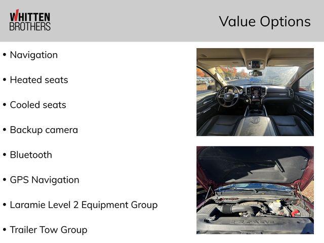 2019 RAM 1500 Laramie Crew Cab 4x4 57 Box 2019 RAM 1500 Laramie Crew Cab 4x4 57 Box