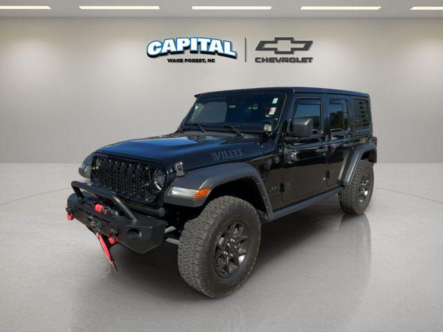 2024 Jeep Wrangler 4-Door Willys 4x4 2024 Jeep Wrangler 4-Door Willys 4x4