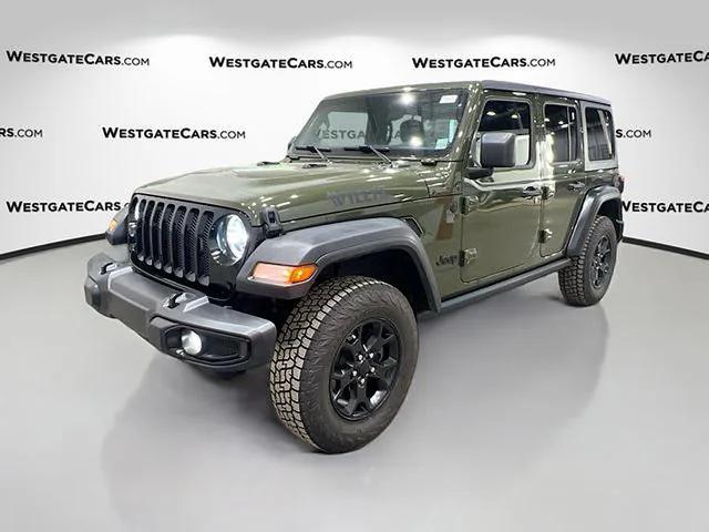 2020 Jeep Wrangler Unlimited Willys 4X4 2020 Jeep Wrangler Unlimited Willys 4X4