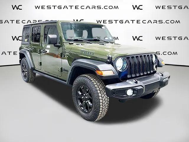 2020 Jeep Wrangler Unlimited Willys 4X4 2020 Jeep Wrangler Unlimited Willys 4X4