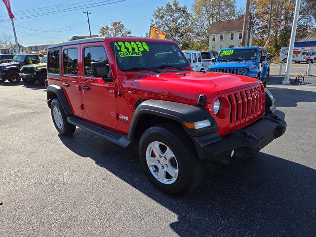 2020 Jeep Wrangler Unlimited Sport S 4X4 2020 Jeep Wrangler Unlimited Sport S 4X4