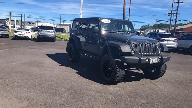 2018 Jeep Wrangler JK Unlimited Sport S 4x4 2018 Jeep Wrangler JK Unlimited Sport S 4x4