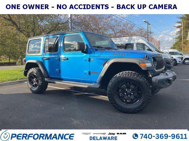 2024 Jeep Wrangler 4-Door Willys 4x4 2024 Jeep Wrangler 4-Door Willys 4x4