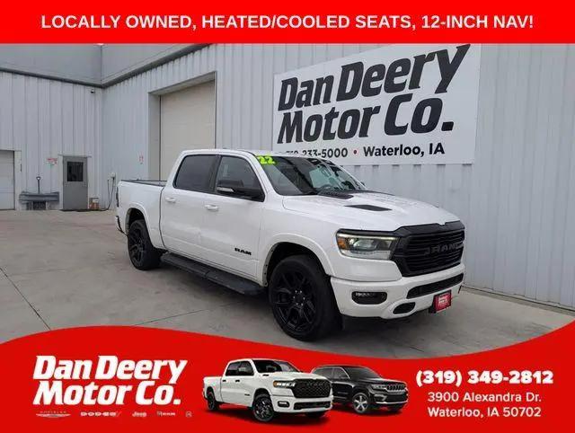 2022 Ram 1500 Laramie Crew Cab 4x4 5'7" Box for sale in Waterloo, IA