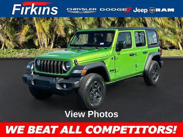 2026 Jeep Wrangler WRANGLER 4-DOOR SPORT 2026 Jeep Wrangler WRANGLER 4-DOOR SPORT