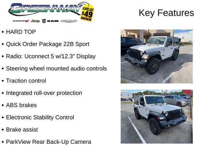 2024 Jeep Wrangler 2-Door Sport 4x4