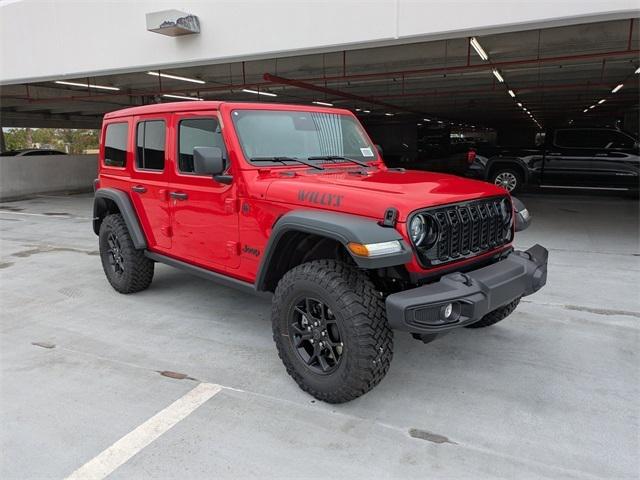 2026 Jeep Wrangler WRANGLER 4-DOOR WILLYS 2026 Jeep Wrangler WRANGLER 4-DOOR WILLYS