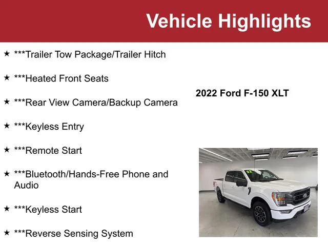 2022 Ford F-150 XLT 2022 Ford F-150 XLT