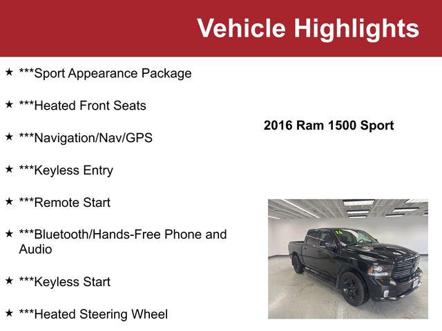 2016 RAM 1500 Sport