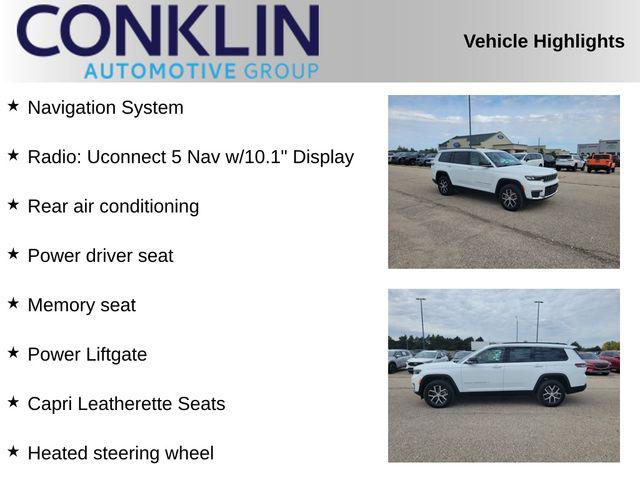 2025 Jeep Grand Cherokee GRAND CHEROKEE L LIMITED 4X4