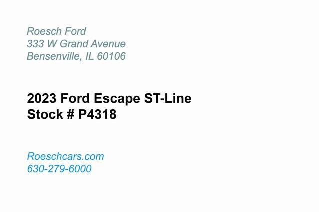 2023 Ford Escape ST-Line 2023 Ford Escape ST-Line