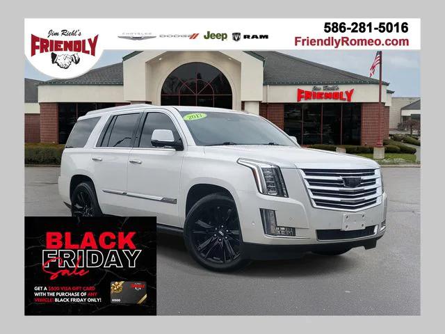2017 Cadillac Escalade Platinum 2017 Cadillac Escalade Platinum