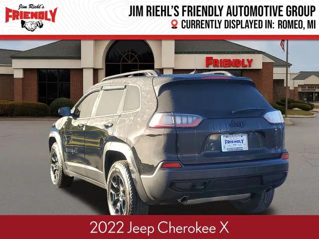 2022 Jeep Cherokee X 4x4 2022 Jeep Cherokee X 4x4