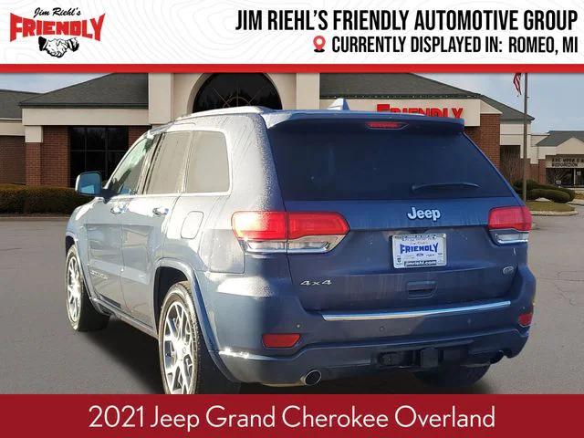 2021 Jeep Grand Cherokee Overland 4X4 2021 Jeep Grand Cherokee Overland 4X4