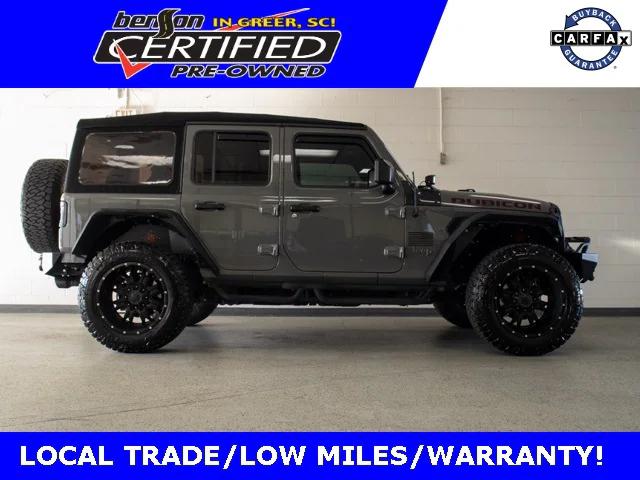 2021 Jeep Wrangler Unlimited Rubicon 4X4 2021 Jeep Wrangler Unlimited Rubicon 4X4