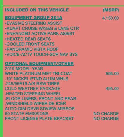 2019 Ford Edge Titanium 2019 Ford Edge Titanium