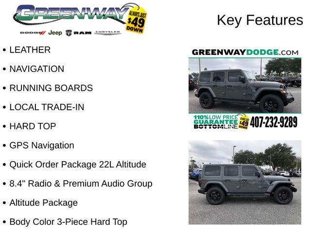 2021 Jeep Wrangler Unlimited Sahara Altitude 4x4 2021 Jeep Wrangler Unlimited Sahara Altitude 4x4