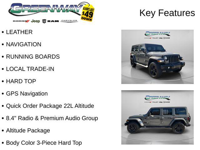 2021 Jeep Wrangler Unlimited Sahara Altitude 4x4 2021 Jeep Wrangler Unlimited Sahara Altitude 4x4