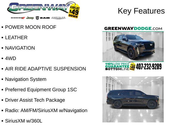 2021 Cadillac Escalade ESV 4WD Sport 2021 Cadillac Escalade ESV 4WD Sport