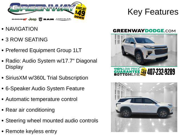 2025 Chevrolet Traverse FWD LT 2025 Chevrolet Traverse FWD LT