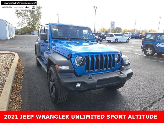 2021 Jeep Wrangler Unlimited Sport Altitude 4x4 2021 Jeep Wrangler Unlimited Sport Altitude 4x4