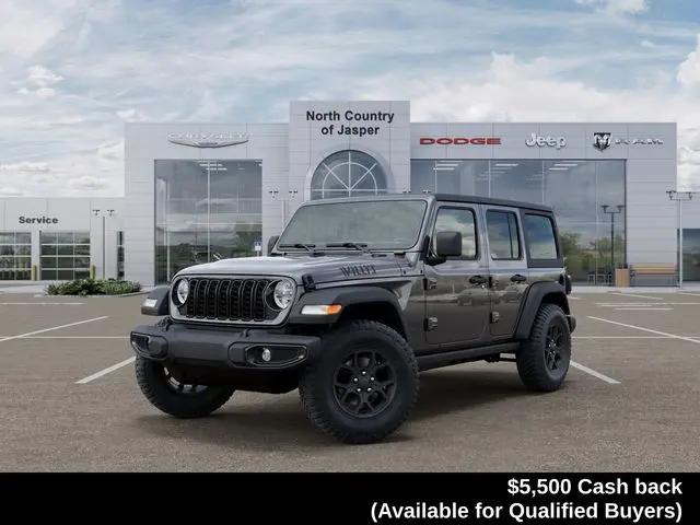 2026 Jeep Wrangler 4-Door Willys 4x4 for sale in Jasper, AL