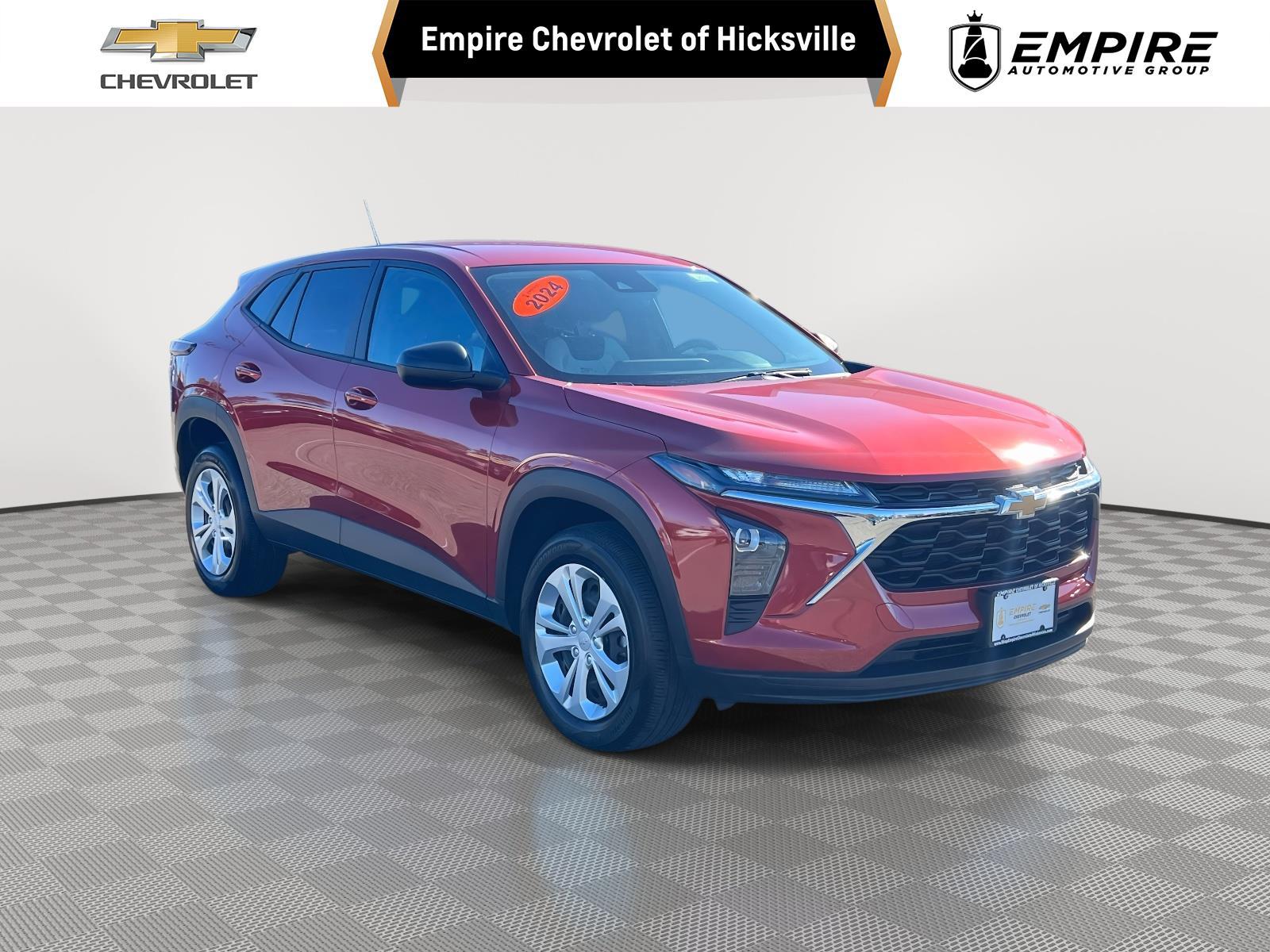 Cayenne Orange Metallic 2024 Chevrolet Trax LS FWD SUV / Crossover Front-Wheel Drive 6-Speed Automatic