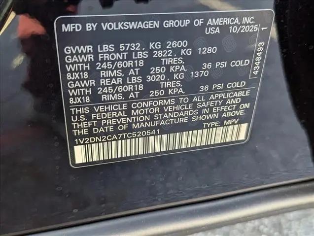 2026 Volkswagen Atlas SE