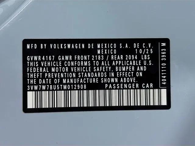 2026 Volkswagen Jetta SE