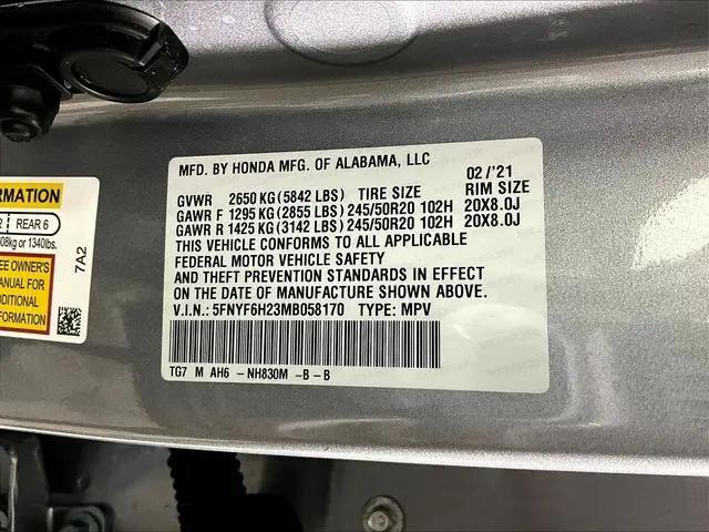 2021 Honda Pilot AWD Special Edition