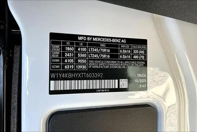 2026 Mercedes-Benz Sprinter 2500 Standard Roof 4-Cyl Diesel