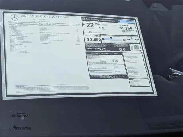 2026 Mercedes-Benz GLC 4MATIC