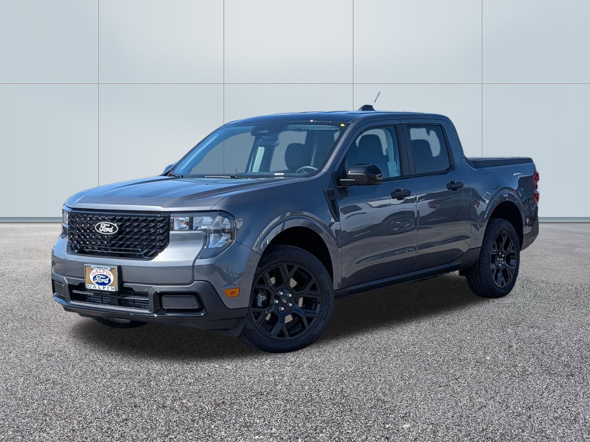 CARBONIZED GRAY METALLIC 2025 Ford Maverick XLT SuperCrew AWD Pickup Truck All-Wheel Drive Automatic